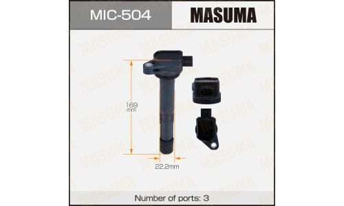 Катушка зажигания Masuma (K24A), арт. MIC-504