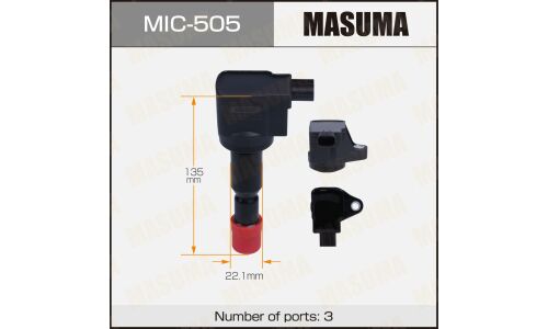 Катушка зажигания Masuma (L15A), арт. MIC-505