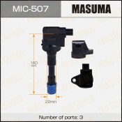 Катушка зажигания Masuma (L15A), арт. MIC-507 Катушка зажигания Masuma (L15A), арт. MIC-507