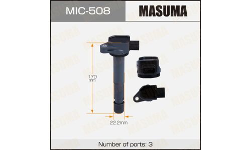 Катушка зажигания Masuma, для Honda Accord, арт. MIC-508