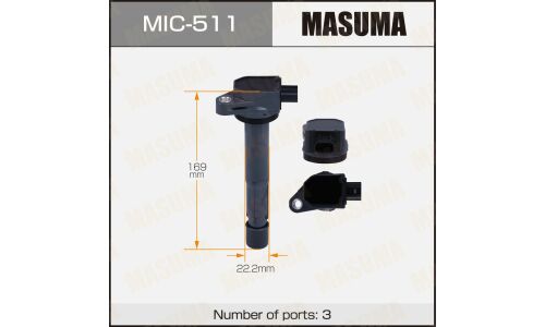 Катушка зажигания Masuma, для Honda Accord (K24Z3), арт. MIC-511