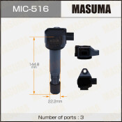 Катушка зажигания Masuma, для Honda Pilot / Crosstour (J35Z4), арт. MIC-516 Катушка зажигания Masuma, для Honda Pilot / Crosstour (J35Z4), арт. MIC-516