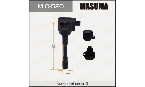 Катушка зажигания Masuma, для Honda Accord Hybrid (LFA), арт. MIC-520