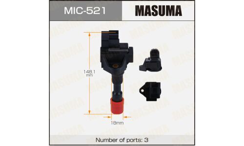 Катушка зажигания Masuma, для Honda Insight (ECA1 / ECA-MF2), арт. MIC-521