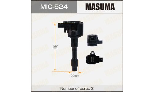 Катушка зажигания Masuma, для Honda N-Box / N-One (S07A), арт. MIC-524
