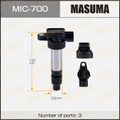 Катушка зажигания Masuma, для Suzuki Jimny (K6AT), арт. MIC-700