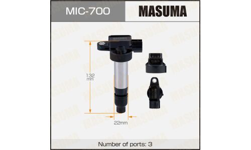 Катушка зажигания Masuma, для Suzuki Jimny (K6AT), арт. MIC-700