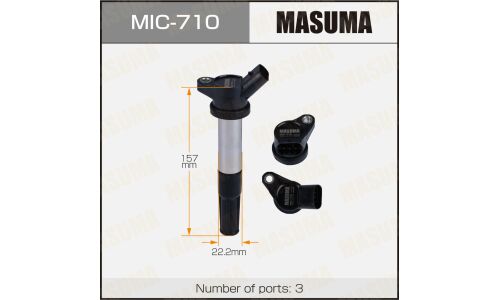 Катушка зажигания Masuma, для Chevrolet Epica (LBK / LBM), арт. MIC-710