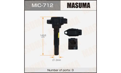 Катушка зажигания MASUMA, SUZUKI SX4 / K14C