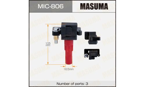 Катушка зажигания Masuma, для Subaru Outback (EZ36), арт. MIC-806