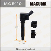 Катушка зажигания Masuma, для Volkswagen Tiguan, арт. MIC-E410 Катушка зажигания Masuma, для Volkswagen Tiguan, арт. MIC-E410