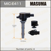 Катушка зажигания Masuma, арт. MIC-E411 Катушка зажигания Masuma, арт. MIC-E411