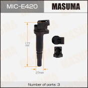 Катушка зажигания Masuma, для BMW X5 / X6 (N62B48A / N63B44A), арт. MIC-E420 Катушка зажигания Masuma, для BMW X5 / X6 (N62B48A / N63B44A), арт. MIC-E420