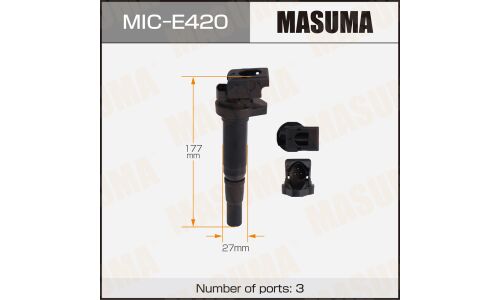 Катушка зажигания Masuma, для BMW X5 / X6 (N62B48A / N63B44A), арт. MIC-E420