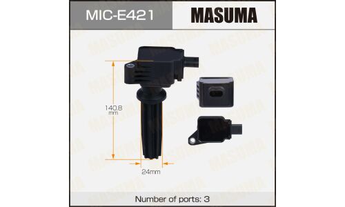 Катушка зажигания Masuma, для Ford Mondeo (EcoBoost 2.0), арт. MIC-E421