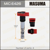 Катушка зажигания Masuma, для Audi A4 / A6 (BBJ / ASN / ALT), арт. MIC-E426