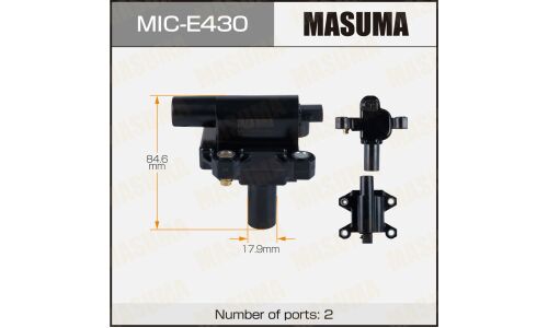 Катушка зажигания Masuma, для SsangYong Kyron, арт. MIC-E430
