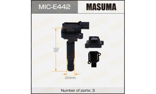 Катушка зажигания Masuma, для Mercedes-Benz C-Class (W204) / E-Class (W212) (M271.820 / M271.948), арт. MIC-E442