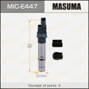 Катушка зажигания Masuma, для Audi A3 / Volkswagen Passat (BDB / BUB), арт. MIC-E447