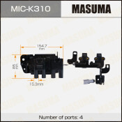 Катушка зажигания Masuma, для Hyundai Elantra, KIA Rio, арт. MIC-K310