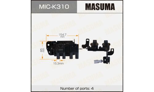 Катушка зажигания Masuma, для Hyundai Elantra, KIA Rio, арт. MIC-K310