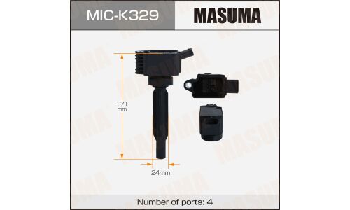 Катушка зажигания MASUMA, HYUNDAI SONATA VIII / G4KM