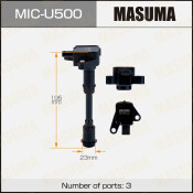 Катушка зажигания Masuma, для Ford Kuga (EcoBoost 1.6), арт. MIC-U500