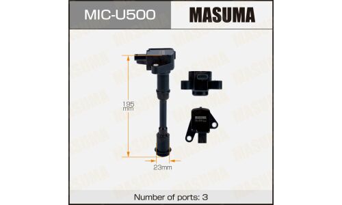 Катушка зажигания Masuma, для Ford Kuga (EcoBoost 1.6), арт. MIC-U500