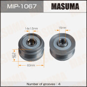 Шкив генератора MASUMA, TOYOTA / 1NZ-FE