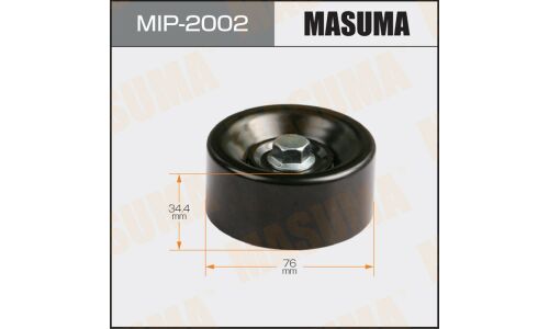 Ролик обводной ремня привода навесного оборудования MASUMA, VQ35.VQ25