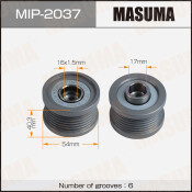 Шкив генератора MASUMA, NISSAN / MR20DE, QR25DE, MR18DE