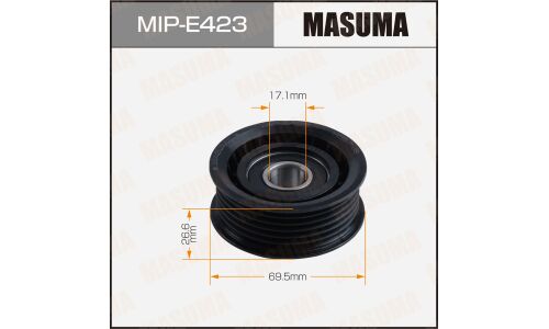 Ролик обводной ремня привода навесного оборудования, OM648.961, OM612.962, OM611.962