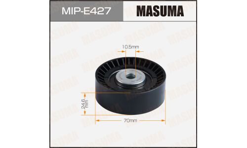 Ролик натяжителя ремня привода навесного оборудования, M52B20 (206S4), M54B30 (306S3)