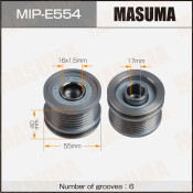 Шкив генератора MASUMA, VAG / ADY, ATM, 1Z, AHU, ANU, AFN, AVG, AEY, ASK