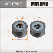 Шкив генератора MASUMA, CITROEN / F30DT, F30DTE