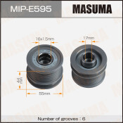 Шкив генератора MASUMA, MERCEDES BENZ / M651D22, M651D22G4, M651D22R, M271DE18EVO