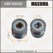Шкив генератора MASUMA, VAG / CHHB, CJSA, CJSC, CJXA, CRGA, CRLB, CRLD, CUAA