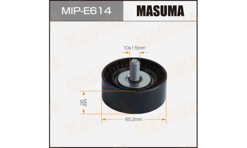 Ролик обводной ремня привода навесного оборудования, BDM, BMJ, BUD