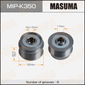 Шкив генератора MASUMA, HYUNDAI,KIA / G4FG, G4FC, G4FA, G4FD, G4FJ, G4FC, G4NA