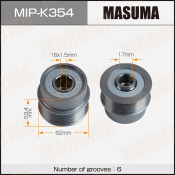Шкив генератора MASUMA, HYUNDAI,KIA / D4CB, G3LA, B3LA