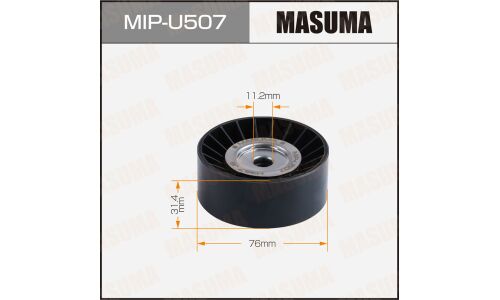 Ролик натяжителя ремня привода навесного оборудования, DURATORQ 2.4