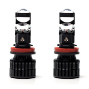 Лампа светодиодная HiVision LED L1 Mini H11, H8, H16 (PGJ19-1, PGJ19-2, PGJ19-3, T11), 12/24В, 34Вт (соответствует 50Вт), 6000К, комплект 2 шт, арт. Л0501