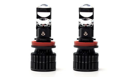 Лампа светодиодная HiVision LED L1 Mini H11, H8, H16 (PGJ19-1, PGJ19-2, PGJ19-3, T11), 12/24В, 34Вт (соответствует 50Вт), 6000К, комплект 2 шт, арт. Л0501