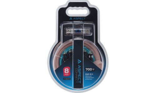 Комплект проводов 4-кан усил-ля  ASPECT-AWK-8.4, 8AWG