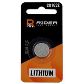 Батарейка литиевая Rider Lithium,CR1632 (Ø16.0x3.2мм), 3В, 1 шт, арт. CR1632-1BL