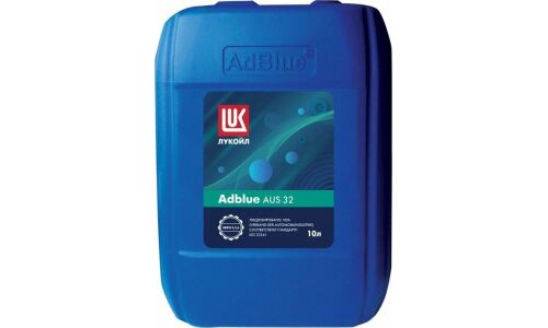 Раствор мочевины Лукойл AdBlue (AUS 32), для систем SCR, 10л, арт. 1390003