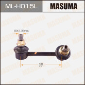 Стойка стабилизатора (линк) Masuma, левая, арт. ML-H015L
