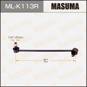 Стойка стабилизатора (линк) Masuma, передняя, для Hyundai Santa Fe, арт. ML-K113R