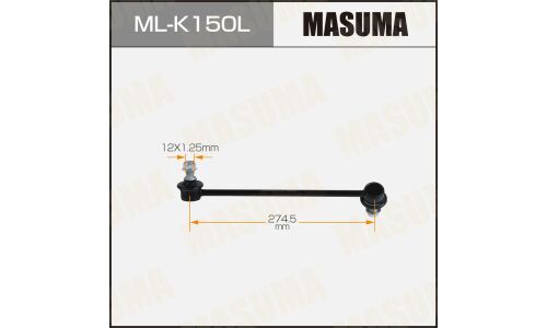 Стойка стабилизатора (линк) MASUMA front HYUNDAI LH
