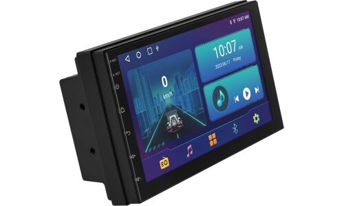 Мультимедийный центр Aspect AV-W72P, 2 DIN, Android 11, 7" (1024x600), USB/AUX/Bluetooth, 4х50Вт, поддержка камеры заднего вида, с GPS